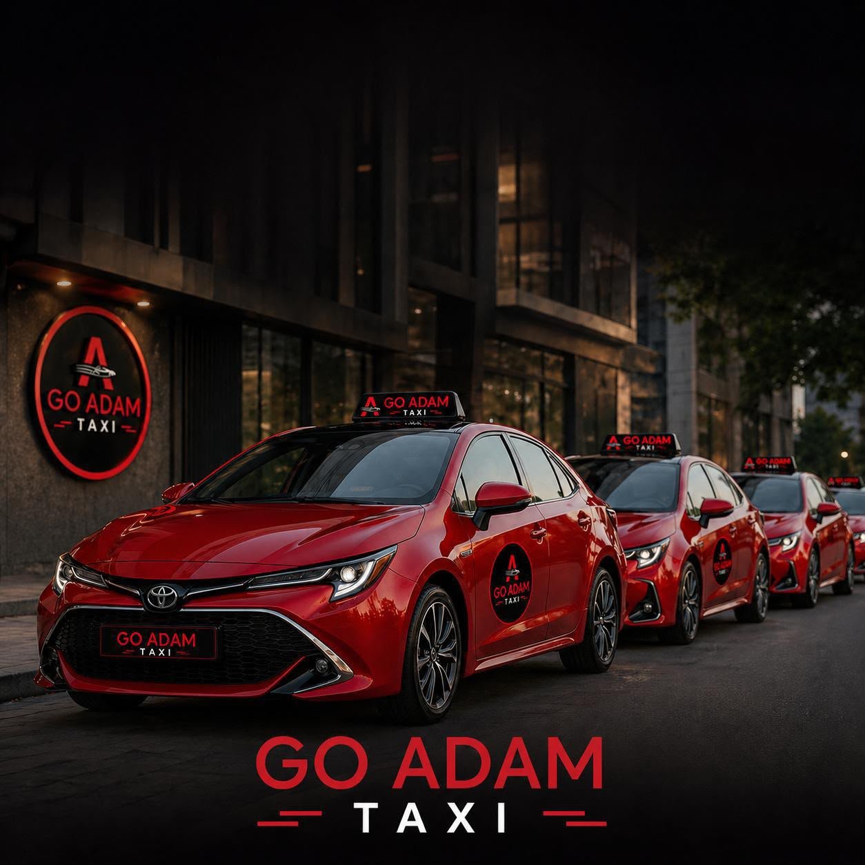 Taxidiensten online reserveren bij Taxi Go Adam
